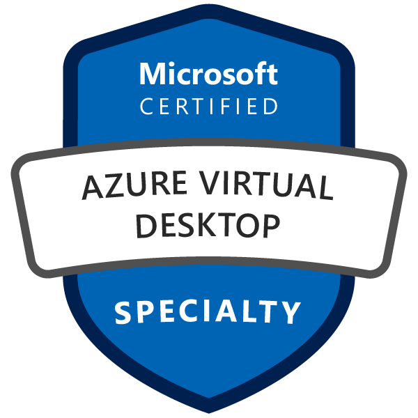 AZ-140 · Azure Virtual Desktop Specialty