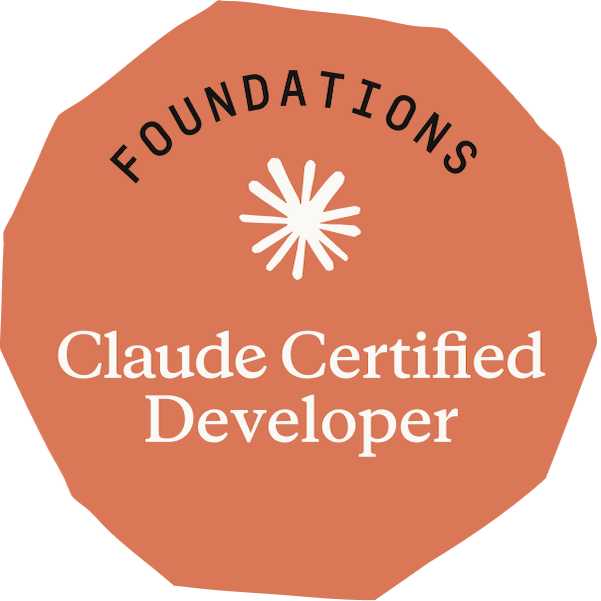Claude Certified Developer · Foundations